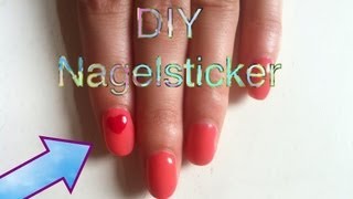 DIY  Nagelsticker [upl. by Davide]