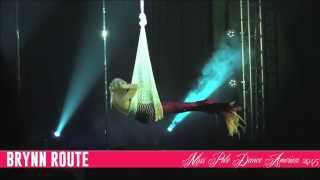 Miss Pole Dance America 2015  Brynn Route quotMermaidquot [upl. by Charleton]