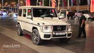 Sheikh Mohammed Bin Rashid Al Maktoum  G63 AMG Mercedes No1 سيارة حاكم دبي أثناء ذهابه إلى المول [upl. by Plunkett]