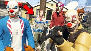 Clowns entführen iCrimax Vorsicht in GTA Online [upl. by Aeret]