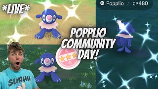 ✨Popplio Community Day In Pokemon Go✨ LIVE [upl. by Cirderf]