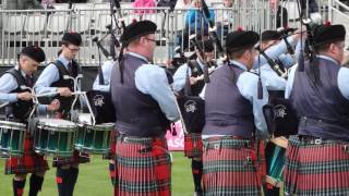 Field Marshal Montgomery Pipe Band  World Champions 2016  Medley [upl. by Kinna]