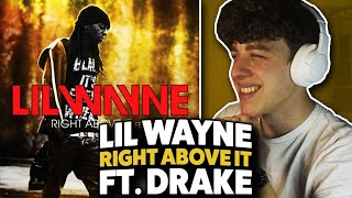 Lil Wayne amp Drake  Right Above It REACTION First Time Hearing [upl. by Zel]