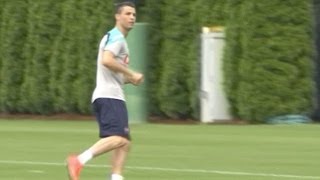 Ronaldo Joins Up With Portugal For His First Training Session In New Jersey [upl. by Ahsila]