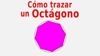 Cómo trazar un Octágono [upl. by Aikat]