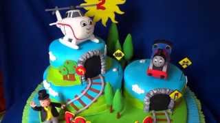 TREN THOMAS TRAIN CAKE [upl. by Atived349]