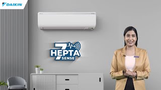 Daikin Hepta Sense Technology [upl. by Amasa]