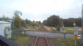 Führerstandsmitfahrt NWB Haller Willem  HalleWestf  Bielefeld Hbf  Teil1 [upl. by Fine]