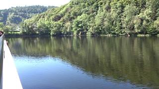 Einruhr RurseeSchifffahrt auf dem Rursee in der Eifel [upl. by Domel202]