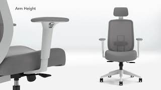 Altern™ Seating  Adjustment Instructions [upl. by Alvera]