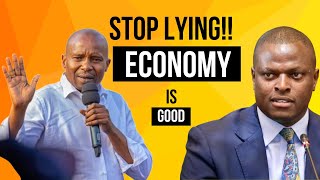 THE ECONOMY IS GOOO STOP THE LIES KINDIKI FIRES AT NYORO [upl. by Arza]