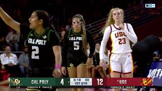 USC vs Cal Poly  Women Basketball Nov 92024 [upl. by Whitman]