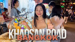 Khaosan Road Bangkok aqui só tem gringo bangkok vlog tailandia nomad [upl. by Aleacim]