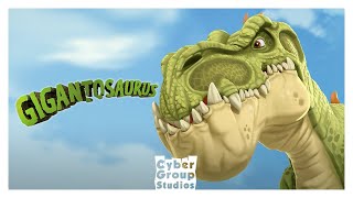 GIGANTOSAURUS  CARTOON FOR KIDS  OFFICIAL 2019 TEASER [upl. by Niatirb]