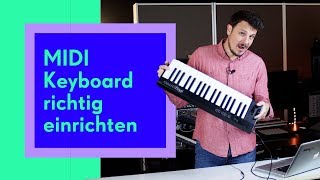 MIDI Keyboard richtig einrichten  Ableton Live Tutorial  hearbeat [upl. by Hepsiba]