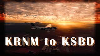 MSFS Flight from Ramona KRNM to San Bernardino KSBD  Flight Planning Flight and ATC Communication [upl. by Sargent]