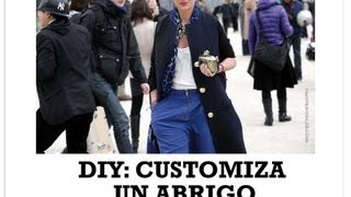 DIY Customizar un abrigo [upl. by Rtoip]