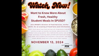 Student Meals in SPUSD [upl. by Berner]