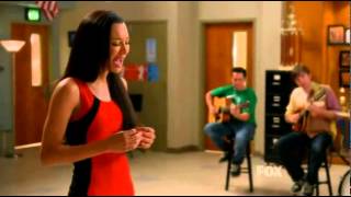 GleeSantana singing for Finn If I die young [upl. by Geno]