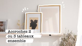 🌼 Conseils et astuces pour accrocher plusieurs tableaux [upl. by Elman976]