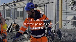 Fornebu Skanskas arbeid på Fornebubanen 2021 [upl. by Bettzel]