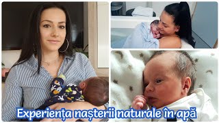 A 2a naștere naturală fără epidurală în apă  secvențe live [upl. by Moreta232]