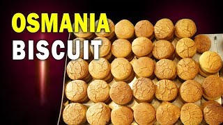 Osmania Biscuit  Hyderabad Special Osmania Biscuit Recipe  Yummy Street Food [upl. by Annaigroeg]