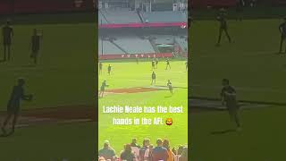 Lachie Neale  The best hands in the AFL shorts [upl. by Schug]