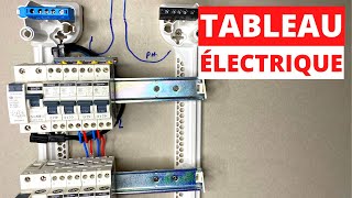 TABLEAU ÉLECTRIQUE CÂBLAGE FACILE [upl. by Amand]