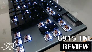 Logitech G915 TKL Teardown amp Review  ¿Como es un teclado premium por dentro [upl. by Yeliac]