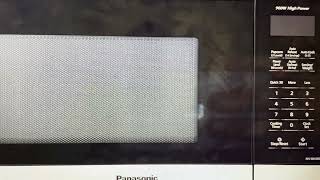 Hard Reset a Panasonic Microwave [upl. by Lauter1]