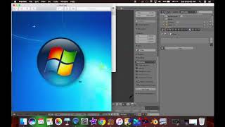 Windows Logo in Blender [upl. by Ahsatal]