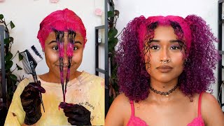 Dyeing My Hair Racoon Tails  Billie Eilish Roots [upl. by Dorca]