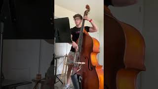 Daily transcriptions day 19Tricotism Headjazz bass transcription sightreading oscarpettiford [upl. by Mailli228]