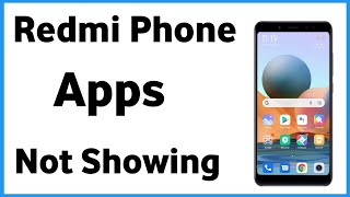 Redmi App Not Showing  App Not Showing In Home Screen Redmi [upl. by Necyla467]