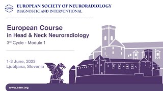 ECHNR  European Course in HeadampNeck Neuroradiology 2023 [upl. by Wyly]