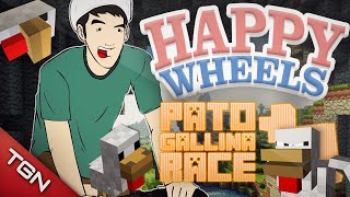 Happy Wheels PATOGALLINA RACE [upl. by Aihcrop470]