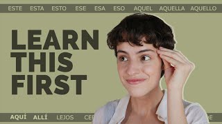 IF YOU WANT TO LEARN SPANISH WATCH THIS FIRST Must know basic conversational vocaulary  SAH [upl. by Gurney338]