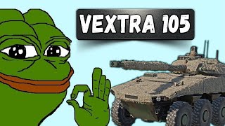 VEXTRA 105 НОВЫЙ КОЛЕСНИК ФРАНЦИИ в War Thunder [upl. by Cheslie238]