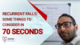 Recurrent Falls some things to consider in 170 seconds [upl. by Hgieloj]