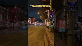 🇸🇪📍Streets decorations of Gothenburg gothenburg sweden ytshorts ytviral yttrending travel [upl. by Melisent]