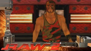 WWE RAW 2 Kane Entrance [upl. by Atekihc]