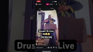 Druski IG Live 👀😂😂 102024 [upl. by Ibrahim]