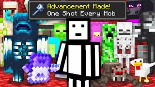 I Killed Every Mob with the MACE in Minecraft Hardcore [upl. by Sherie526]