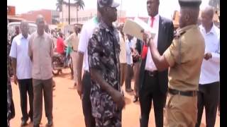 Police blocks DP rally in Luweero [upl. by Lativa]