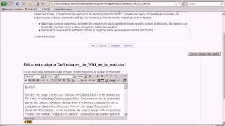 Como hacer aportes en una Wiki [upl. by Aivart369]