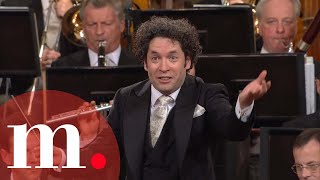 The 2017 Vienna Philharmonic New Years Concert with Gustavo Dudamel [upl. by Yekcaj]