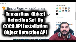 Step 5Final TFOD Set Up With Tensorflow 20 In Windows COCO API installation Object Detection API [upl. by Relyt]