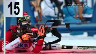 Biathlon WM Sprint der Damen in Nove Mesto 2013 [upl. by Vudimir]