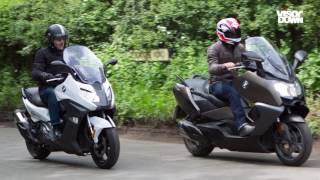 BMW C650GT amp C650 Sport Review Road Test  Visordown Motorcycle Reviews [upl. by Assirec]